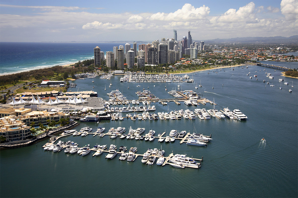 Main Beach Aerial View